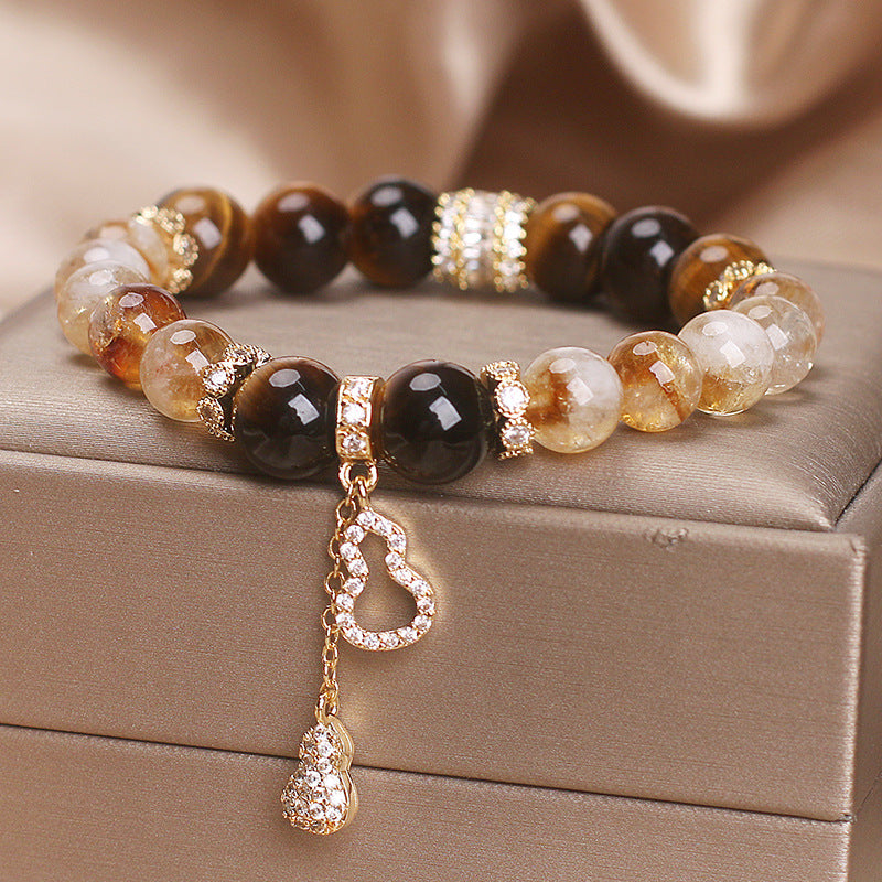 Lucky Citrine Fulu Bracelet for Women – Fortune & Wealth Energy Jewelry