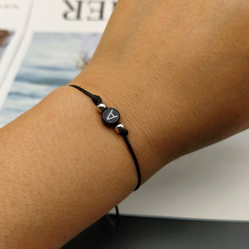 Personalized Letter Bracelet – Trendy Unisex Jewelry for Men and Women