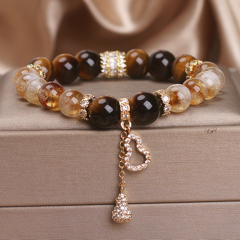 Lucky Citrine Fulu Bracelet for Women – Fortune & Wealth Energy Jewelry