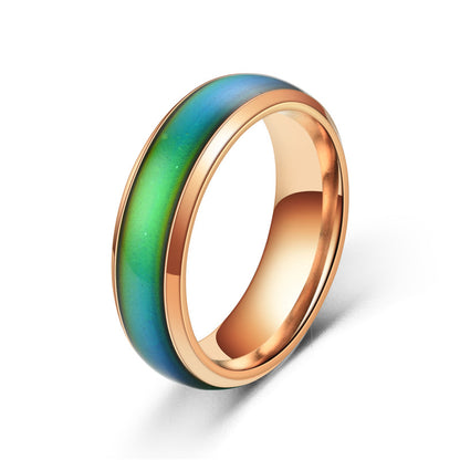Temperature Sensitive Color Changing Ring – Mood Ring for Couples & Adults