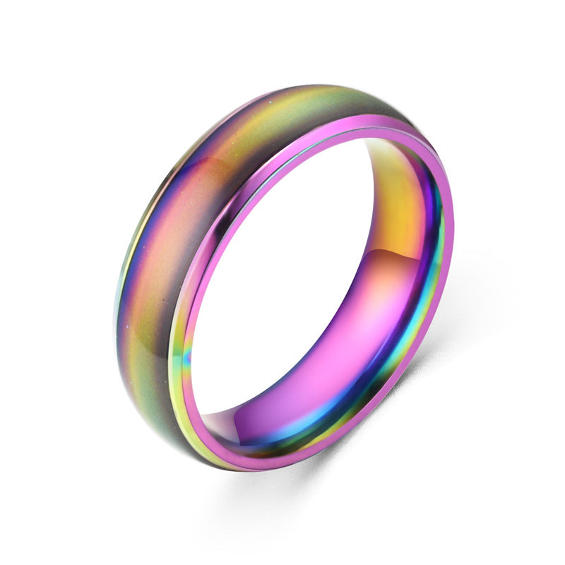 Temperature Sensitive Color Changing Ring – Mood Ring for Couples & Adults