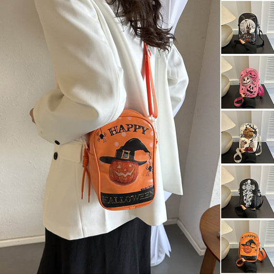Halloween Mini Crossbody | Cartoon Pumpkin & Ghost Collection