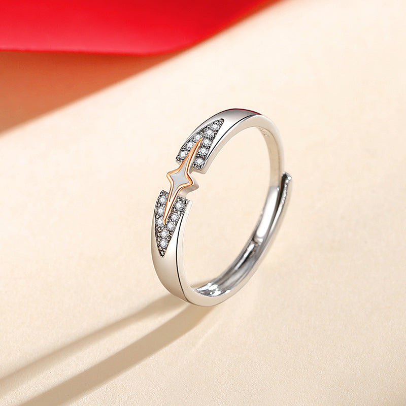 Matching Couple Rings for Him & Her – Romantic Jewelry Gift Set