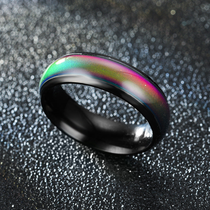 Temperature Sensitive Color Changing Ring – Mood Ring for Couples & Adults