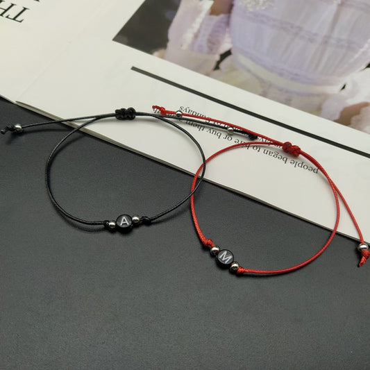 Personalized Letter Bracelet – Trendy Unisex Jewelry for Men and Women