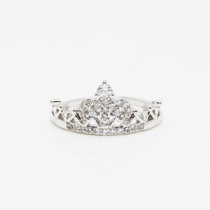 Crown Ring for Women – Elegant Princess Jewelry