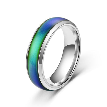 Temperature Sensitive Color Changing Ring – Mood Ring for Couples & Adults