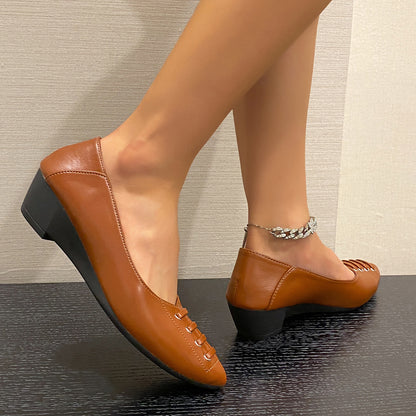 Womens Soft-soled Non-slip Comfortable Loafers