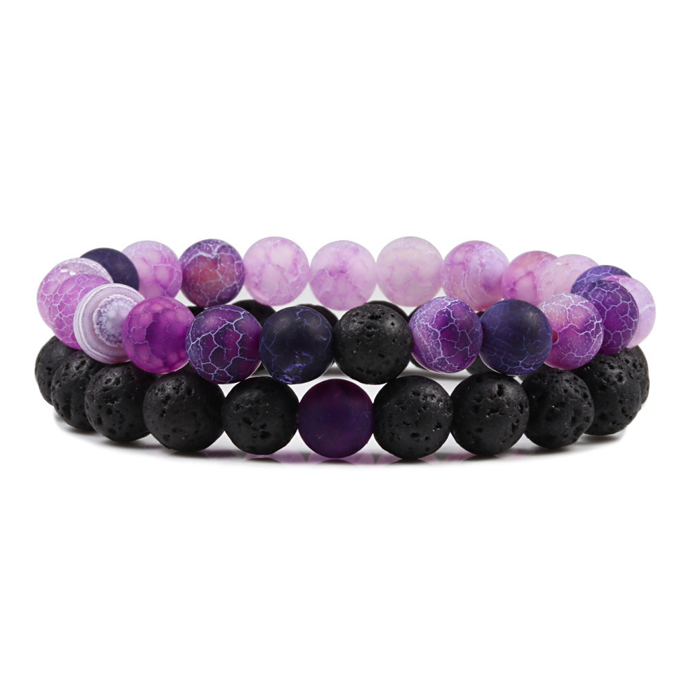 Volcanic Rock Aromatherapy Bracelet for Women – Essential Oil Diffuser Jewelry