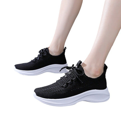 Womens Mesh Sneakers, Summer New Style, Korean-style Casual