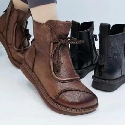 Womens Soft-soled Soft-upper Casual Non-slip Ankle Boots