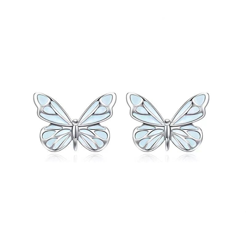 Butterfly Stud Earrings for Women – Minimalist & Chic Jewelry