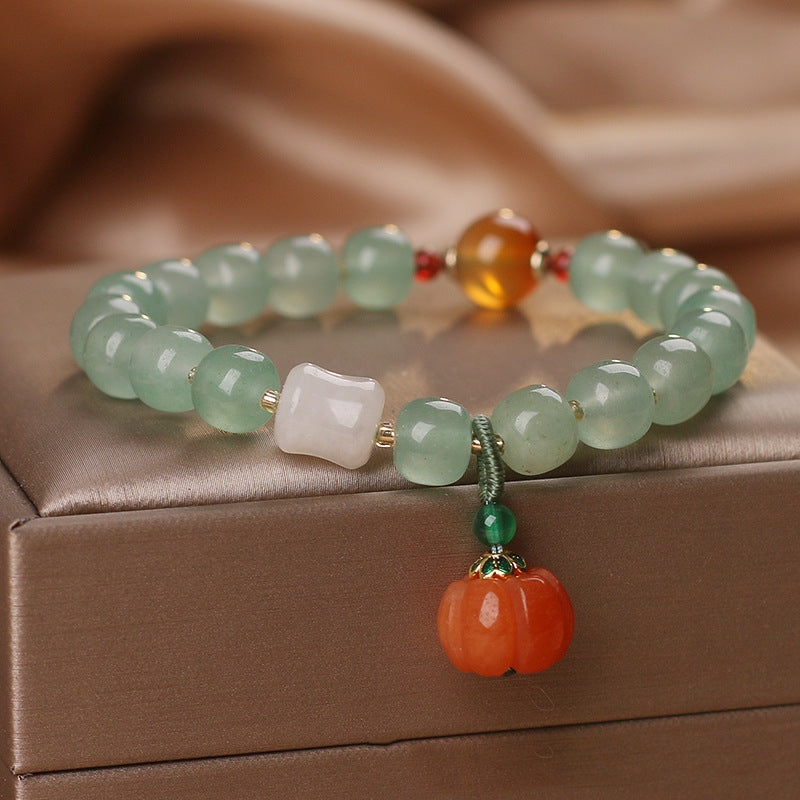 Natural Green Aventurine Crystal Bracelet for Women – Luck & Prosperity Energy Jewelry