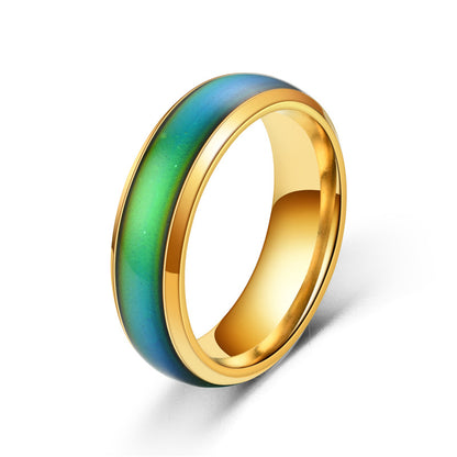 Temperature Sensitive Color Changing Ring – Mood Ring for Couples & Adults