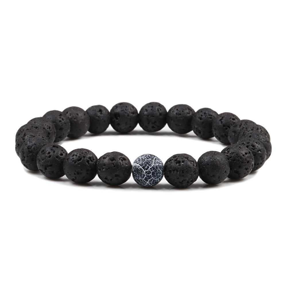 Volcanic Rock Aromatherapy Bracelet for Women – Essential Oil Diffuser Jewelry