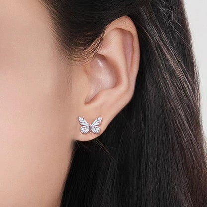 Butterfly Stud Earrings for Women – Minimalist & Chic Jewelry