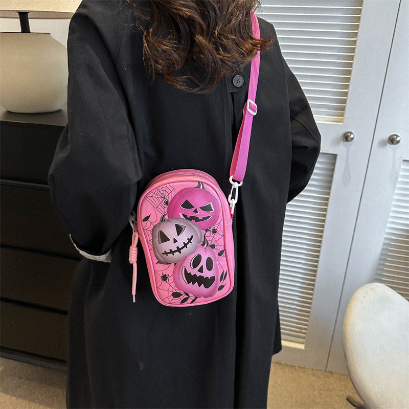 Halloween Mini Crossbody | Cartoon Pumpkin & Ghost Collection