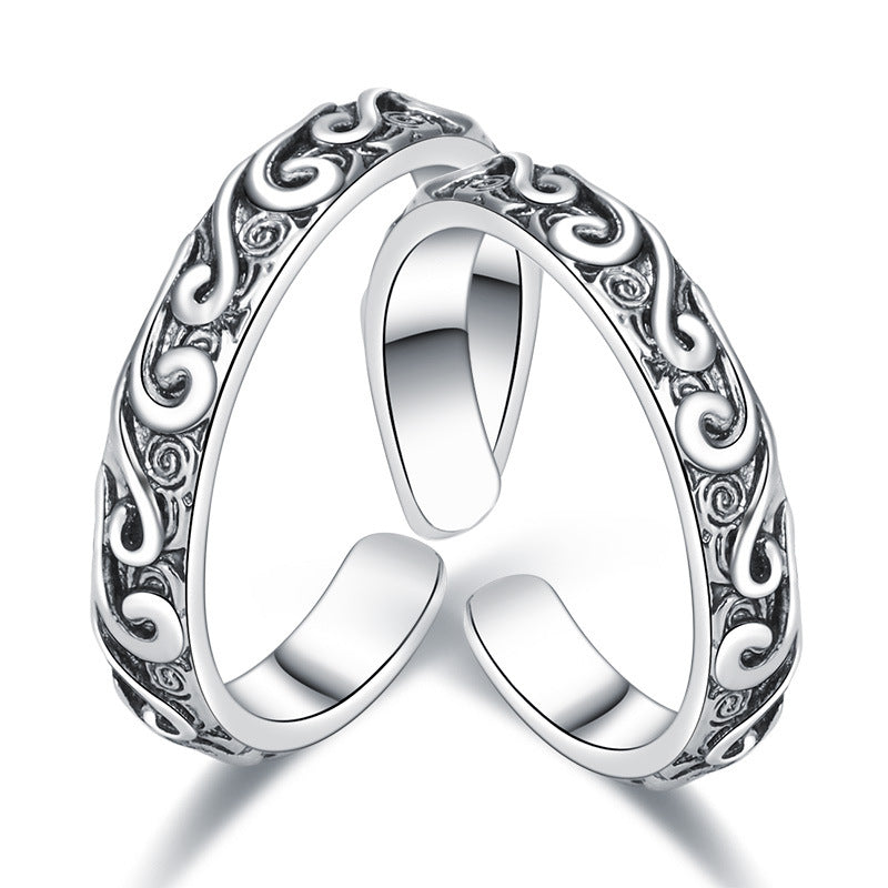 Trendy Retro Personality Ring – Unisex Fashion Jewelry for Men & Women