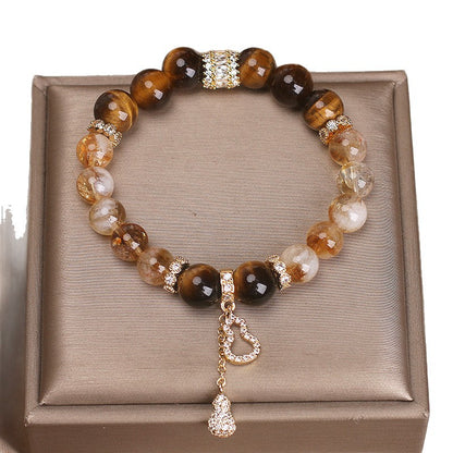 Lucky Citrine Fulu Bracelet for Women – Fortune & Wealth Energy Jewelry