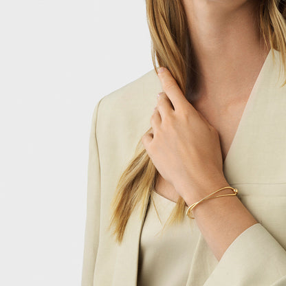 Minimalist Stainless Steel Bracelet for Women – Modern INS Style Jewelry