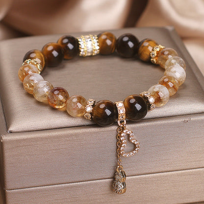 Lucky Citrine Fulu Bracelet for Women – Fortune & Wealth Energy Jewelry