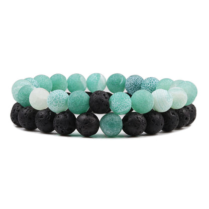 Volcanic Rock Aromatherapy Bracelet for Women – Essential Oil Diffuser Jewelry