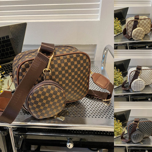 Vintage Shell Crossbody Bag – Small Trendy Shoulder Purse for Women