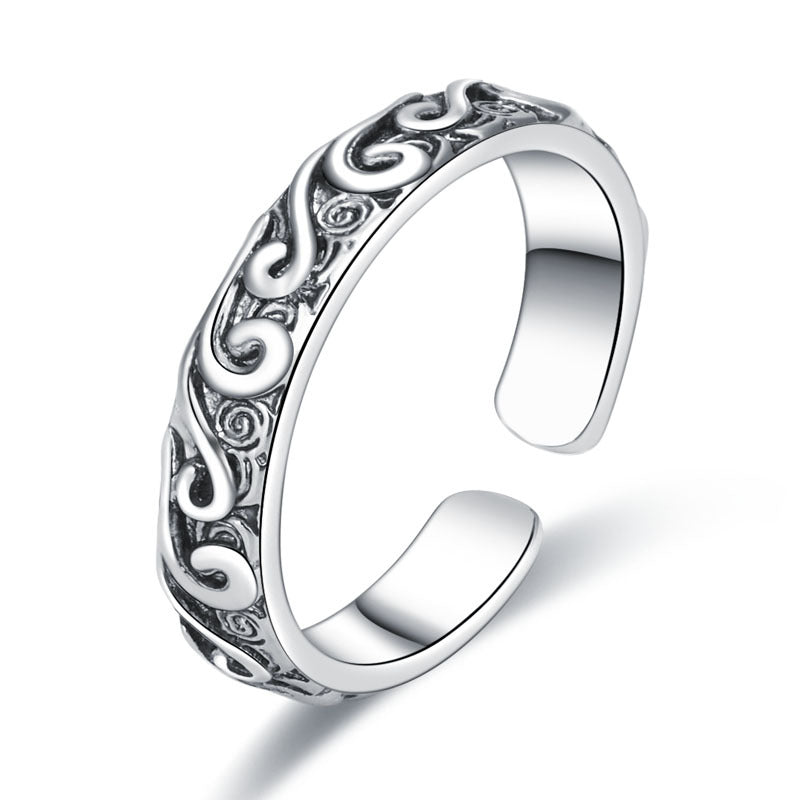 Trendy Retro Personality Ring – Unisex Fashion Jewelry for Men & Women