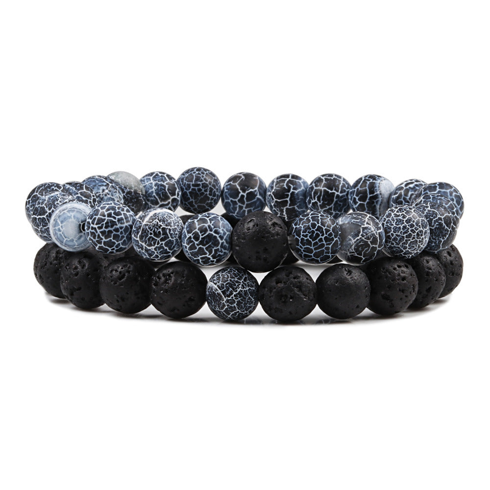 Volcanic Rock Aromatherapy Bracelet for Women – Essential Oil Diffuser Jewelry
