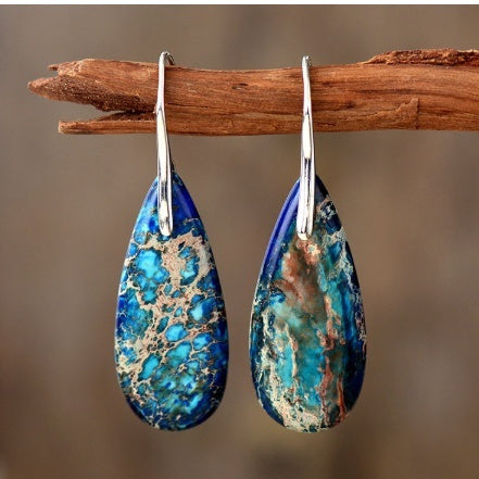 Bohemian Multi-Color Pendant Earrings for Women – Chic Statement Jewelry