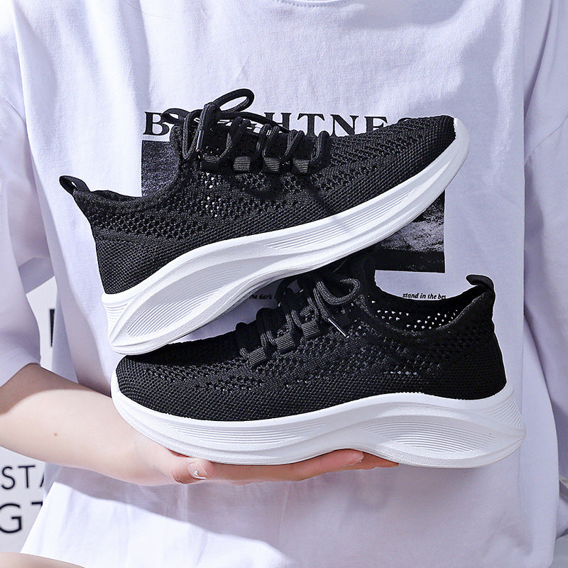 Womens Mesh Sneakers, Summer New Style, Korean-style Casual
