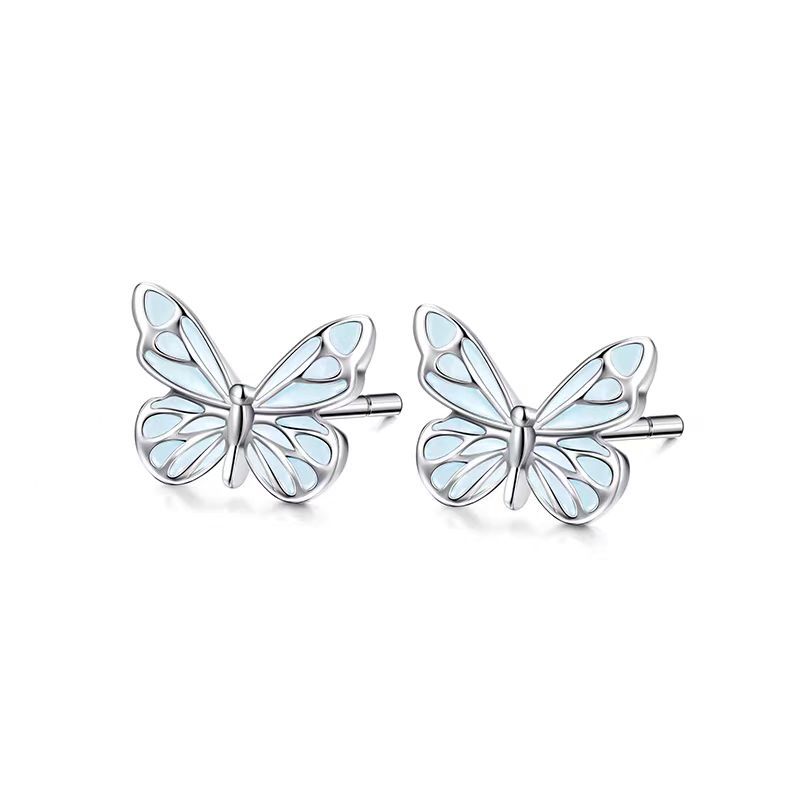 Butterfly Stud Earrings for Women – Minimalist & Chic Jewelry