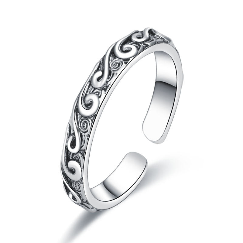 Trendy Retro Personality Ring – Unisex Fashion Jewelry for Men & Women