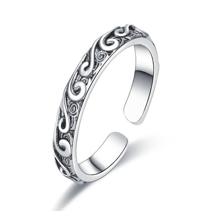 Trendy Retro Personality Ring – Unisex Fashion Jewelry for Men & Women