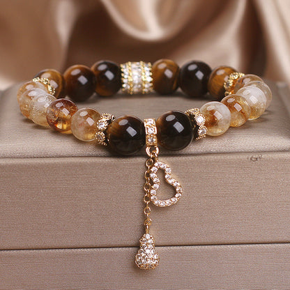 Lucky Citrine Fulu Bracelet for Women – Fortune & Wealth Energy Jewelry