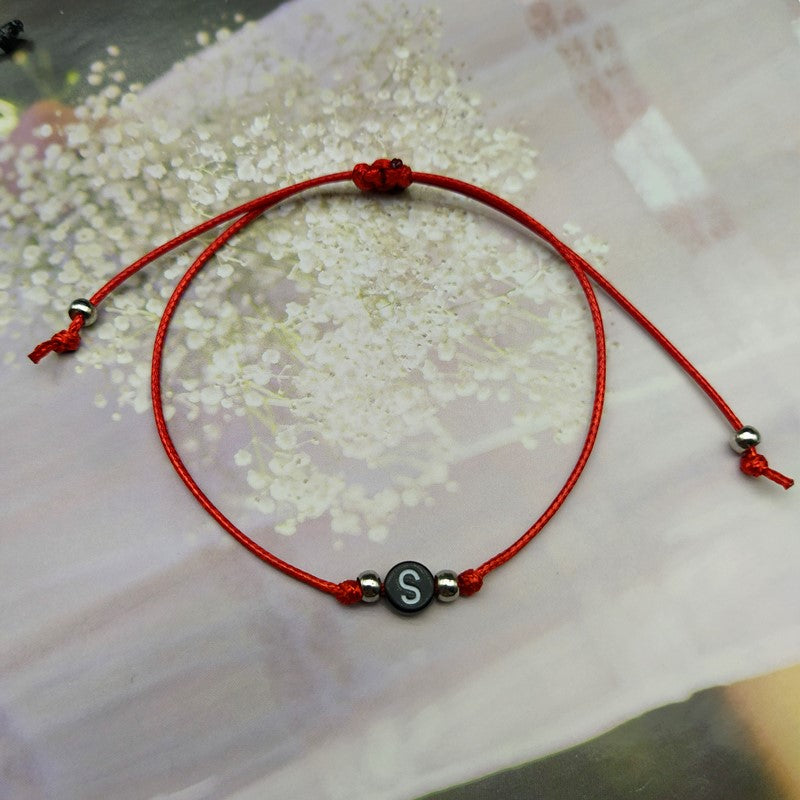 Personalized Letter Bracelet – Trendy Unisex Jewelry for Men and Women