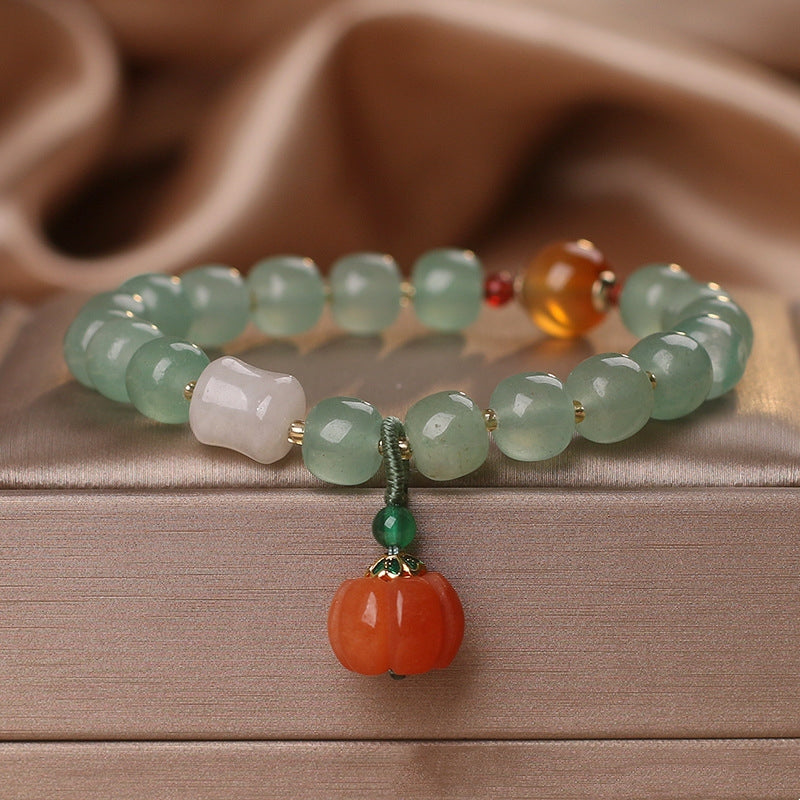 Natural Green Aventurine Crystal Bracelet for Women – Luck & Prosperity Energy Jewelry