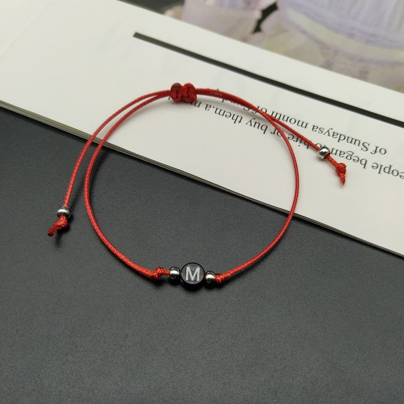 Personalized Letter Bracelet – Trendy Unisex Jewelry for Men and Women