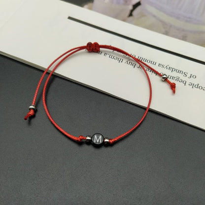 Personalized Letter Bracelet – Trendy Unisex Jewelry for Men and Women