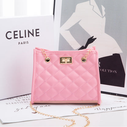 Trendy Mini Quilted Chain Bag for Women – Small Square Shoulder Purse