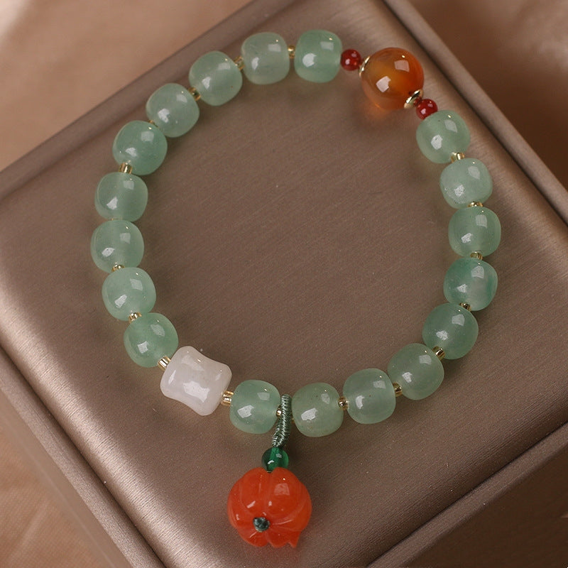 Natural Green Aventurine Crystal Bracelet for Women – Luck & Prosperity Energy Jewelry