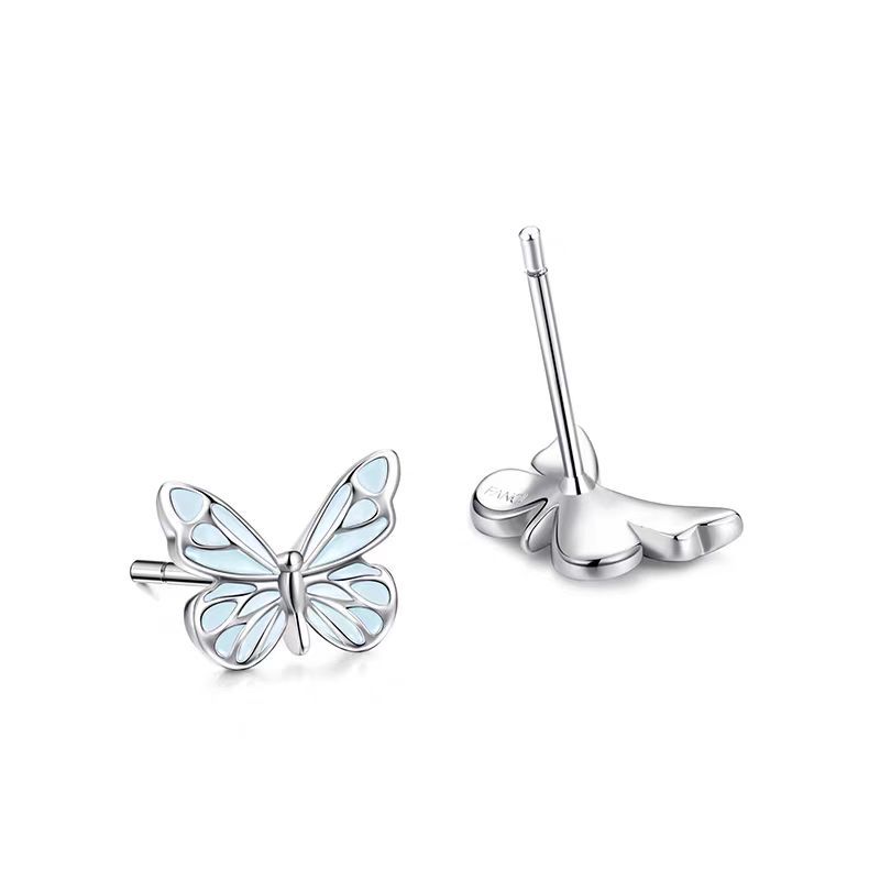Butterfly Stud Earrings for Women – Minimalist & Chic Jewelry