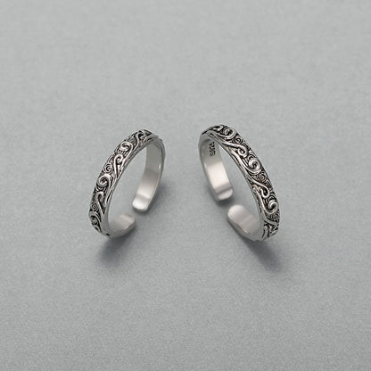 Trendy Retro Personality Ring – Unisex Fashion Jewelry for Men & Women